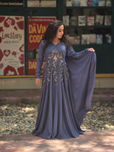 A-Line Anarkali drape